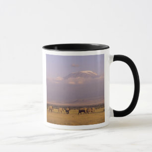 Kenya: Amboseli National Park, Elephants Mug