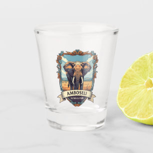 Kenya Amboseli National Park Shot glass