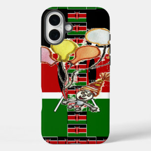 Kenya Birthday iPhone 16 Plus Case