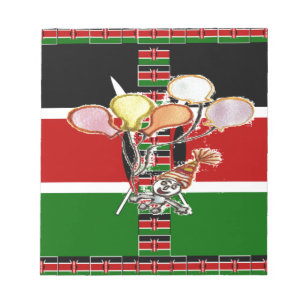 Kenya Birthday Notepad