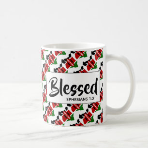 KENYA  Blessed Ephesians Christian Scripture Coffee Mug