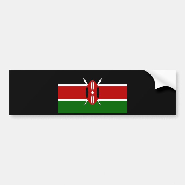 KENYA BUMPER STICKER (Front)