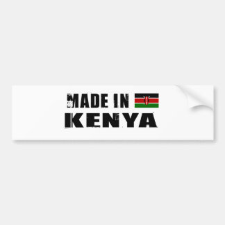 KENYA BUMPER STICKER