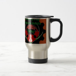 Kenya Butterfly Flag Art – Hakuna Matata Patriotic Travel Mug
