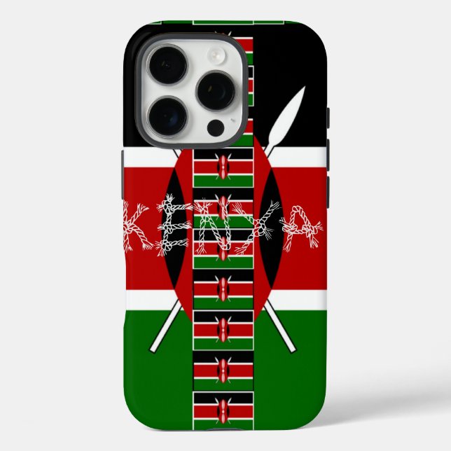 Kenya Case-Mate iPhone Case (Back)
