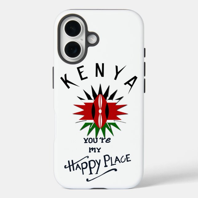 Kenya Case-Mate iPhone Case (Back)