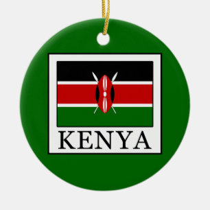 Kenya Ceramic Tree Decoration