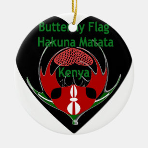 Kenya Ceramic Tree Decoration