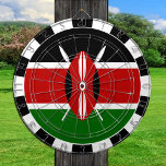 Kenya Dartboard & Kenyan Flag / game board<br><div class="desc">Dartboard: Kenya & Kenyan flag darts,  family fun games - love my country,  summer games,  holiday,  fathers day,  birthday party,  college students / sports fans</div>