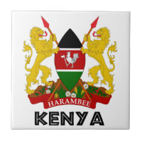 KENYA - emblem / flag / coat of arms / symbol