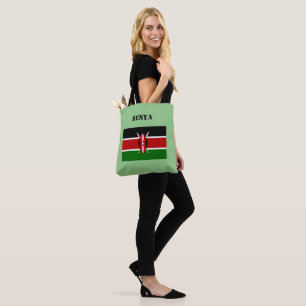 Kenya Flag Africa  Tote Bag