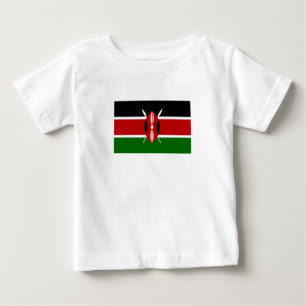 Kenya Flag Baby T-Shirt