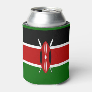 Kenya Flag Can Cooler