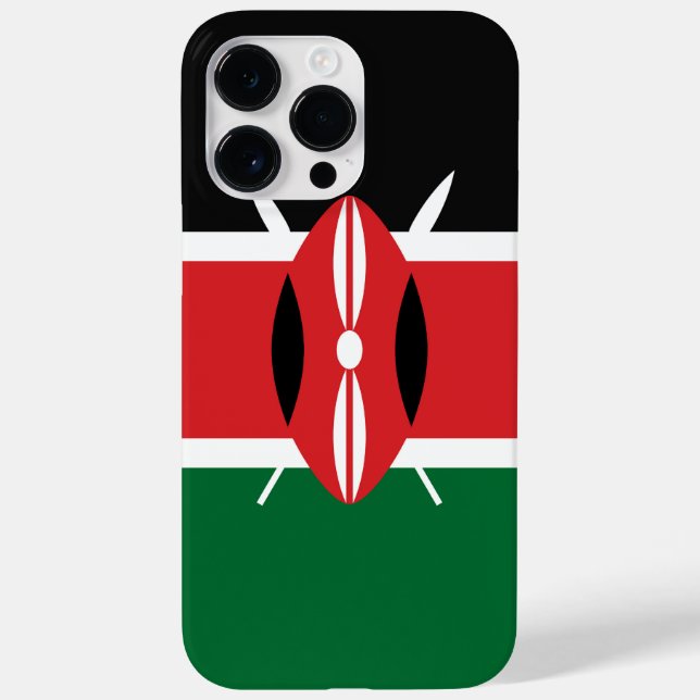 Kenya flag Case-Mate iPhone case (Back)
