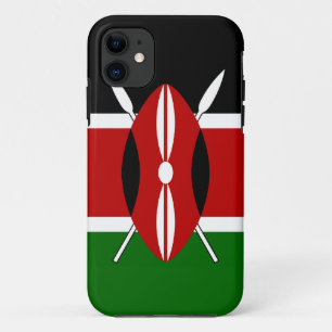 Kenya Flag iPhone 11 Case