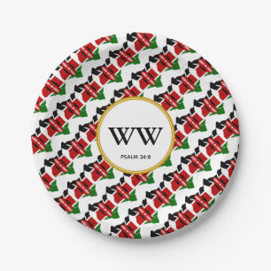 KENYA FLAG Celebration Birthday Heritage Party Paper Plate