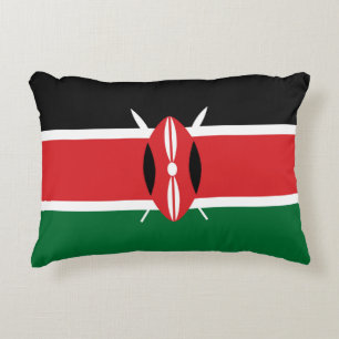 Kenya flag decorative cushion
