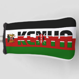 Kenya Flag Gorgeous Patriotic Golf Head Cover