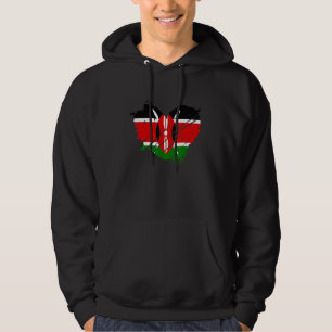 Kenya Flag I Love Kenya It Is In My Dna For Kenyan Hoodie