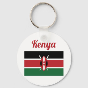Kenya Flag  Key Ring