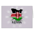 Kenya Flag Map 2.0
