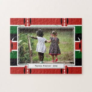 KENYA Flag   Photo Jigsaw Puzzle