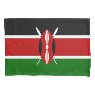 Kenya Flag Pillowcase