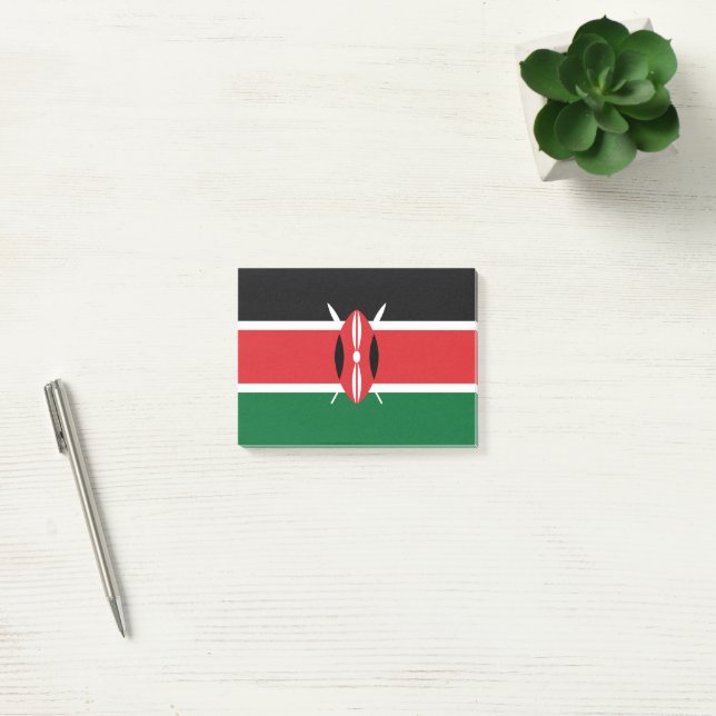Kenya flag post-it notes (Office)