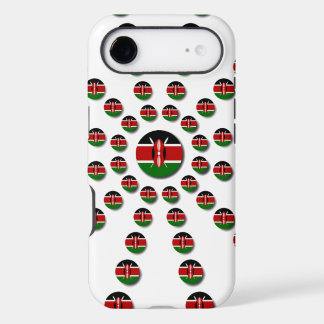 Kenya Flag Radial Pattern: Patriotic Art & Decor