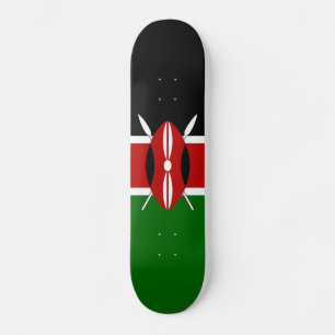 Kenya Flag Skateboard