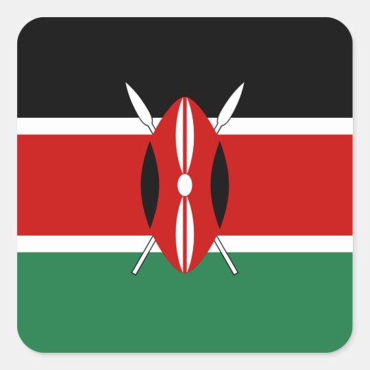 Kenya Flag Sticker