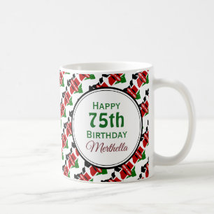 KENYA FLAG Stylish Customised Scripture Birthday Coffee Mug