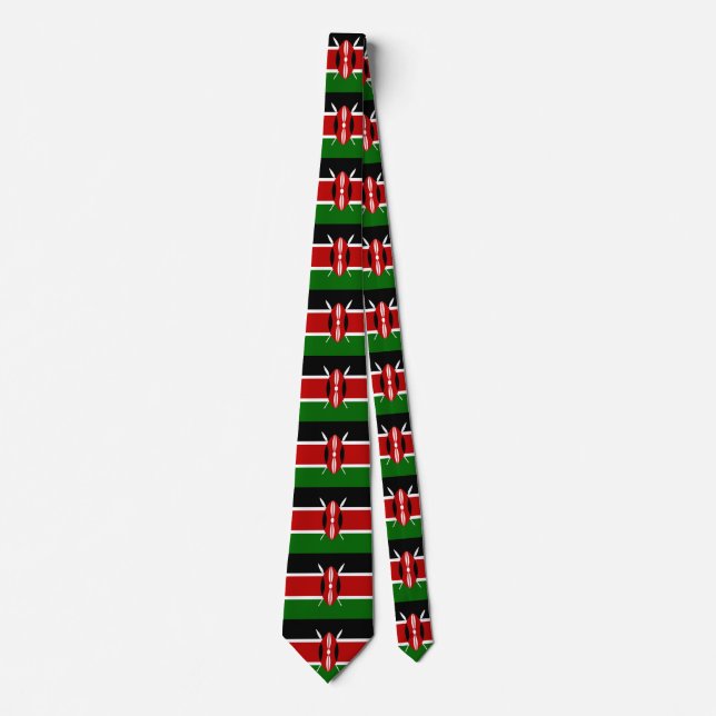 Kenya Flag Tie (Front)