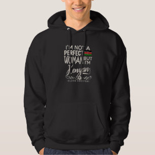 Kenya Flag Woman Kenyan Pride Souvenir Hoodie