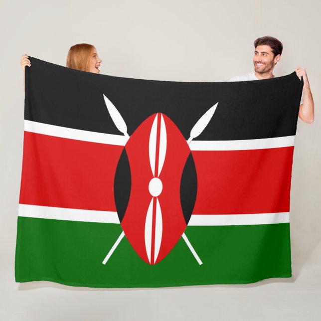 Kenya Fleece Blanket (In Situ)