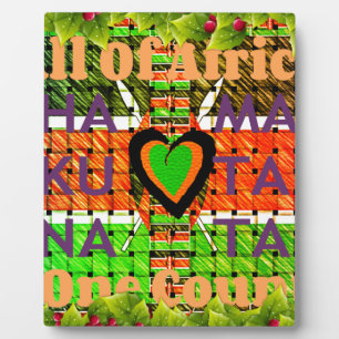 Kenya Hakuna Matata Plaque