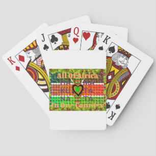 Kenya Hakuna Matata Playing Cards
