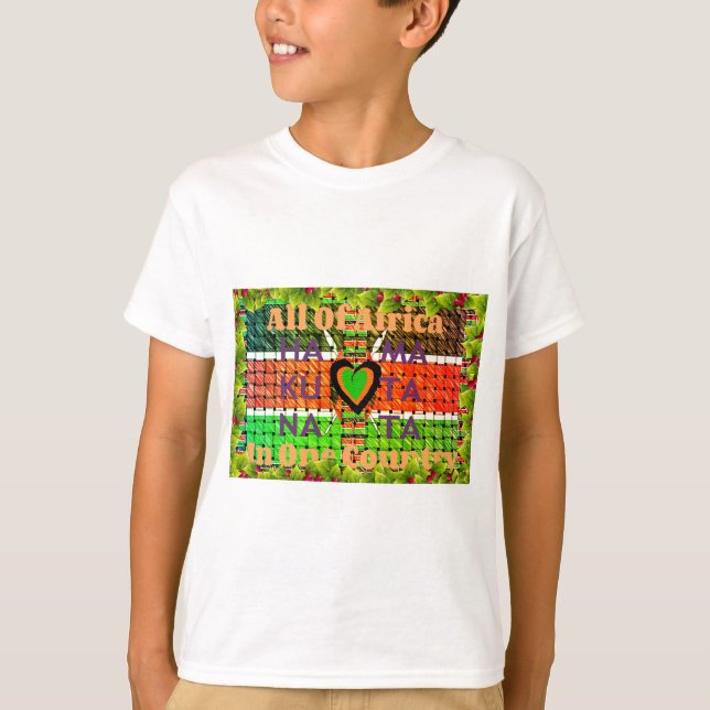 Kenya Hakuna Matata T-Shirt (Front)