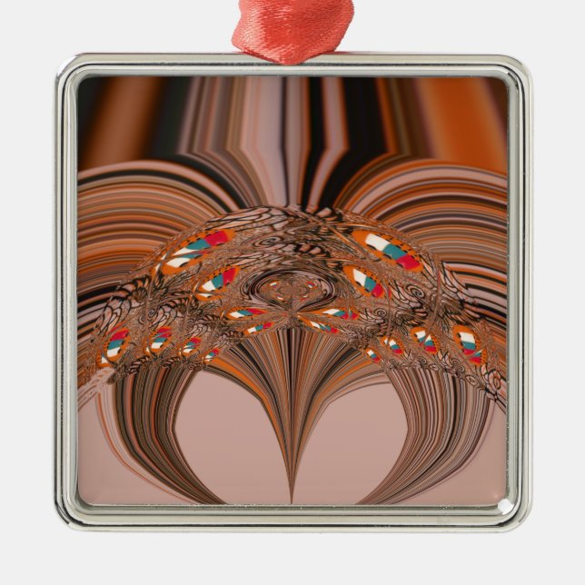 Kenya HakunaMatata Tradition Colour designs.png Metal Tree Decoration (Front)