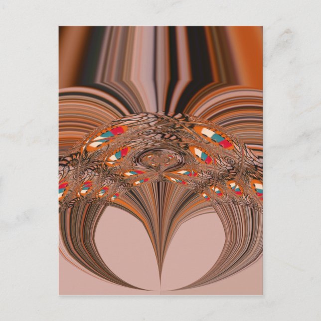 Kenya HakunaMatata Tradition Colour designs.png Postcard (Front)