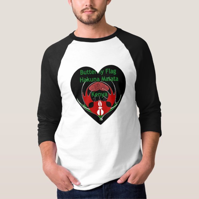 Kenya Heart ideas T-Shirt (Front)
