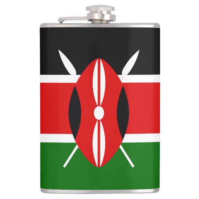 Kenya Hip Flask (Front)