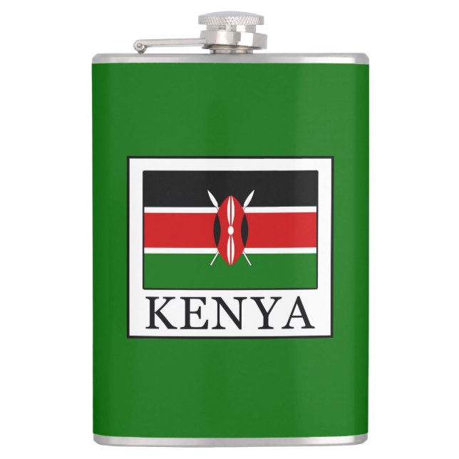 Kenya Hip Flask (Front)