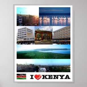 Kenya - I Love - Poster