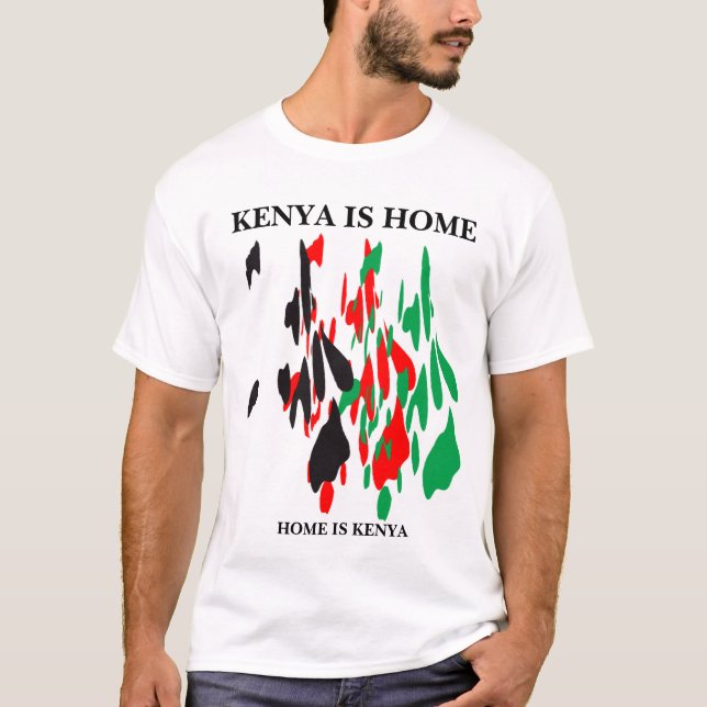 KENYA IS HOME T-Shirt (Front)