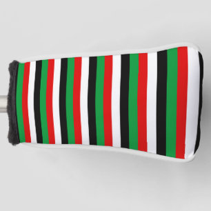 Kenya Jordan Iraq Kuwait flag stripes symbol lines Golf Head Cover