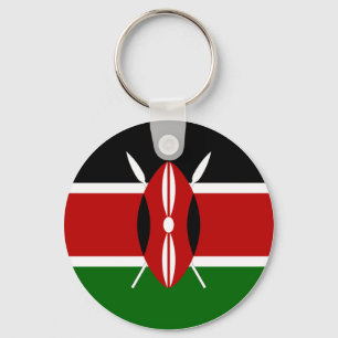 Kenya (Kenyan) Flag Key Ring