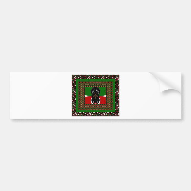 Kenya lovely heats bumper sticker (Front)