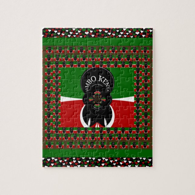 Kenya lovely heats jigsaw puzzle (Vertical)