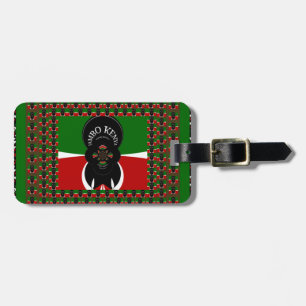 Kenya lovely heats luggage tag